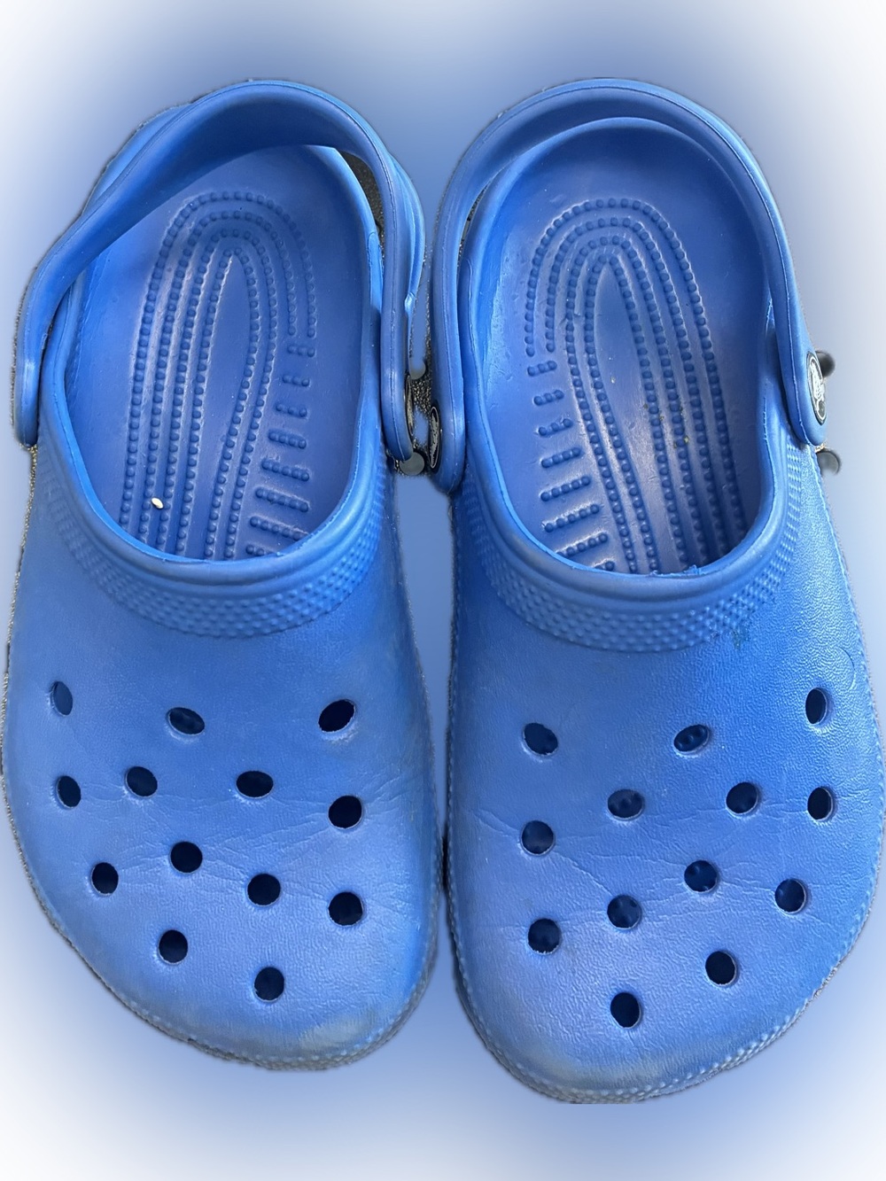 CROCS Kids Blue Classic Clog Sandals